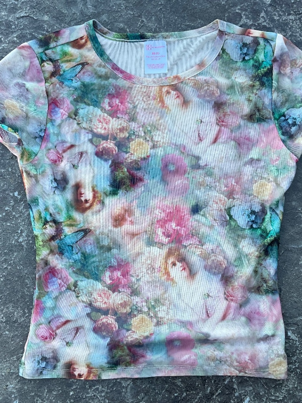 No Boundaries XS mesh shirt